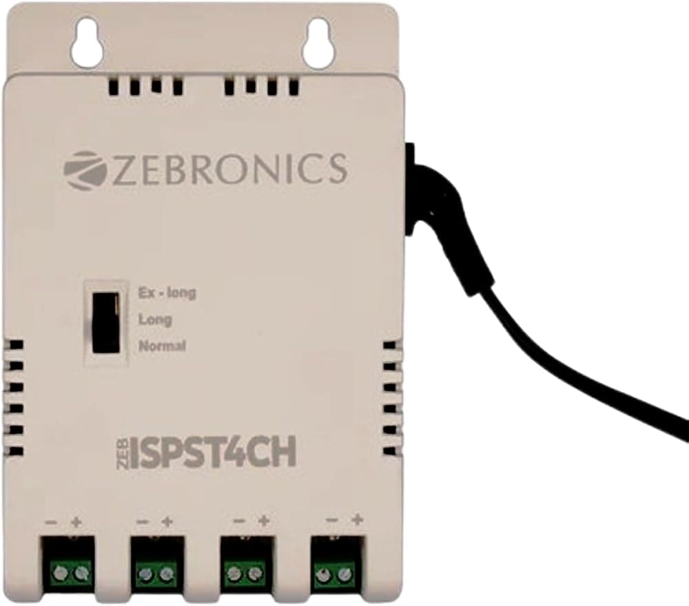 ZEBRONICS 4 Channel CCTV Power Supply SMPS